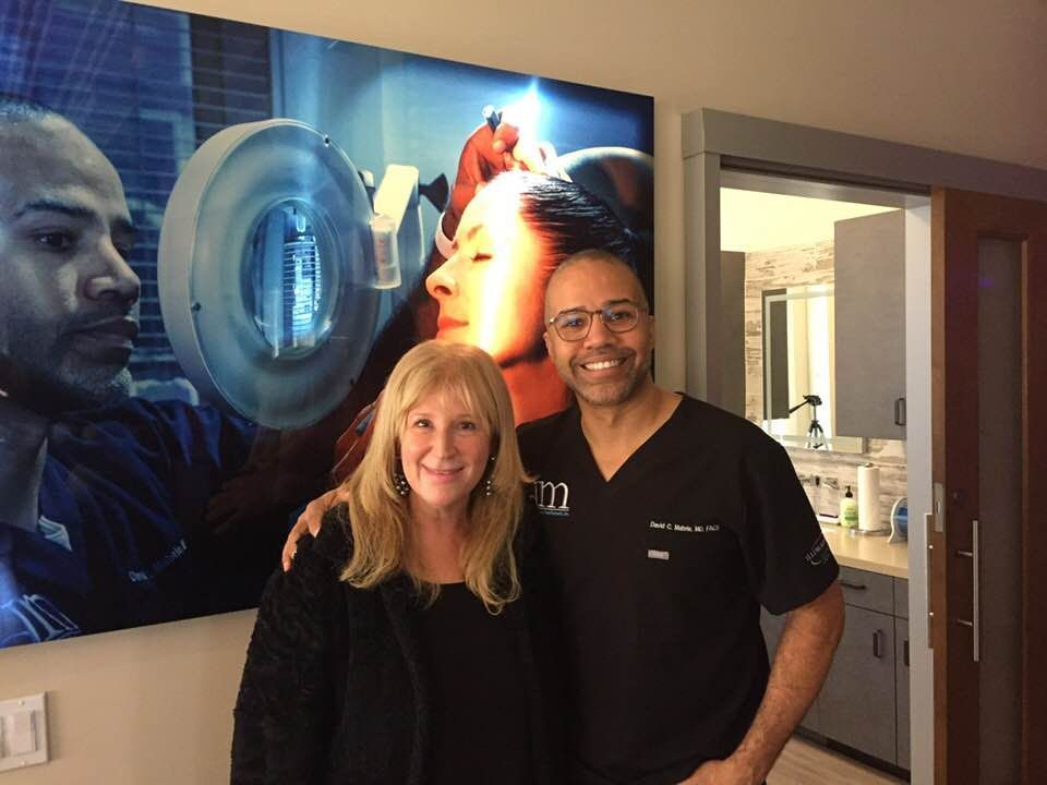 Dra. Frisari intercambiando experiencias con el Dr. David Mabrie, San Francisco