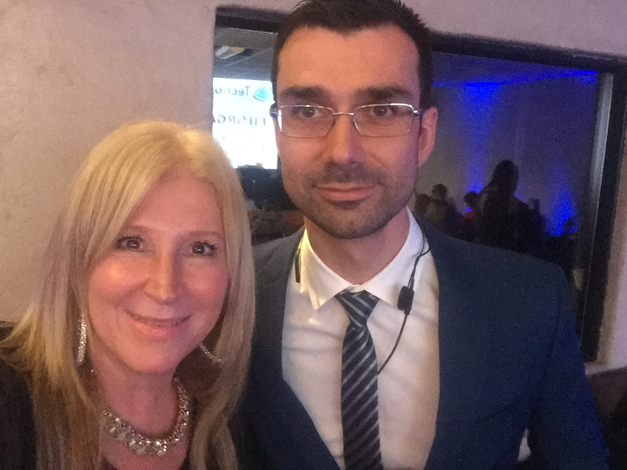 Dra. Frisari en capacitación con Dr. Cotofana, eximio anatomista